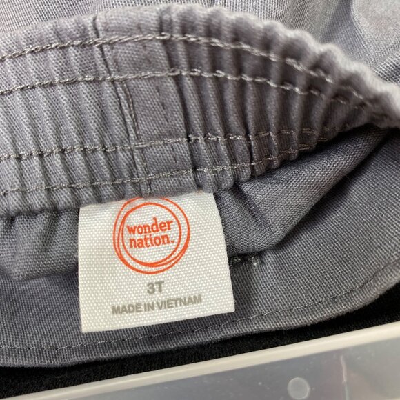 Wonder Nation Boys 5-Piece Outfit Set With Vest Shirt Pants Bow Tie Size 3T - Picture 6 of 7